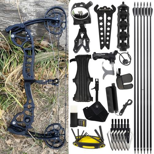 juego de compuesto, deportes , caza y tiro con , juego de tiro con , juego de compuesto para , 20-70 lbs