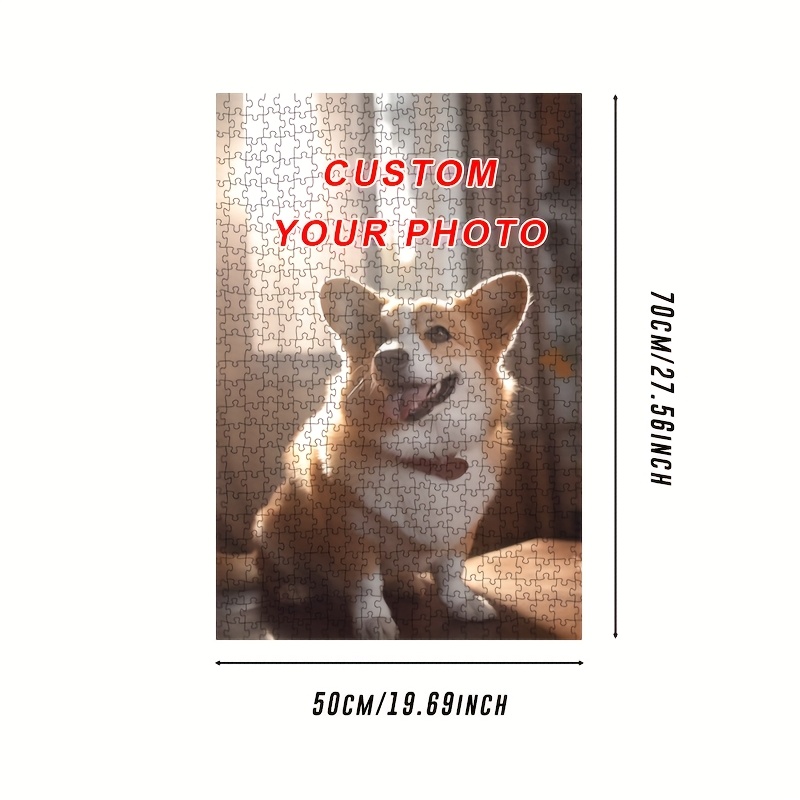 Custom Photo Jigsaw Puzzle 1000pcs, Perfect Holiday Gift