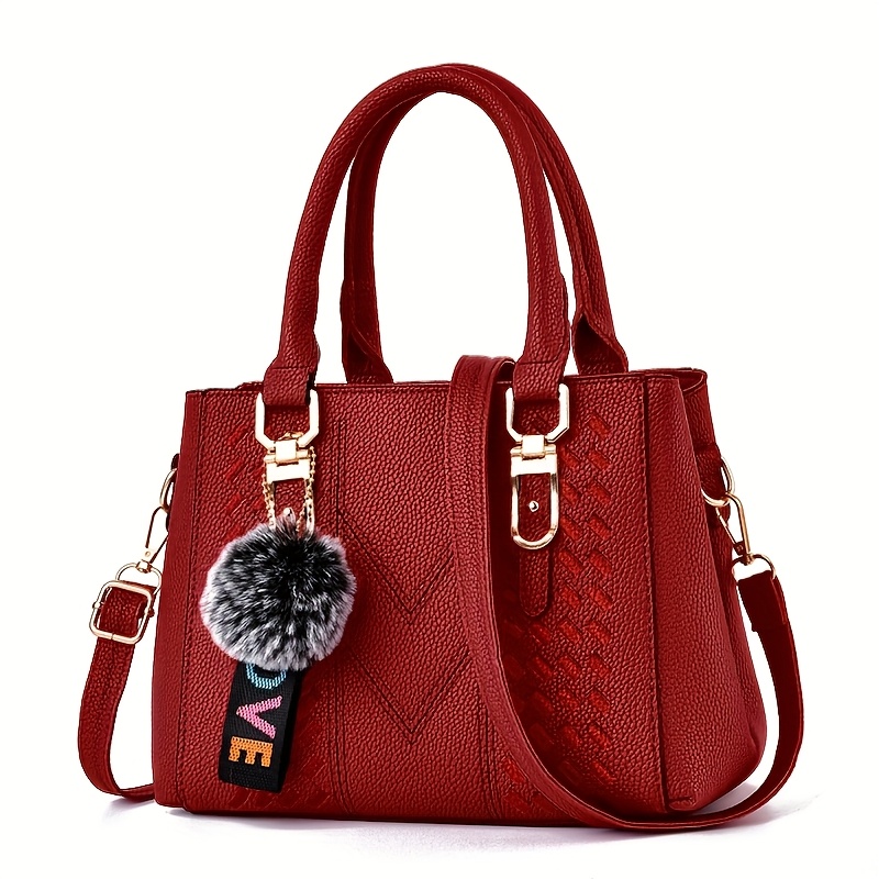 New Fashionable Women'S Bags, Versatile Shoulder And Crossbody Bags, Large Handbags for Middle-Aged Women, Perfect Gifts for Family image 10