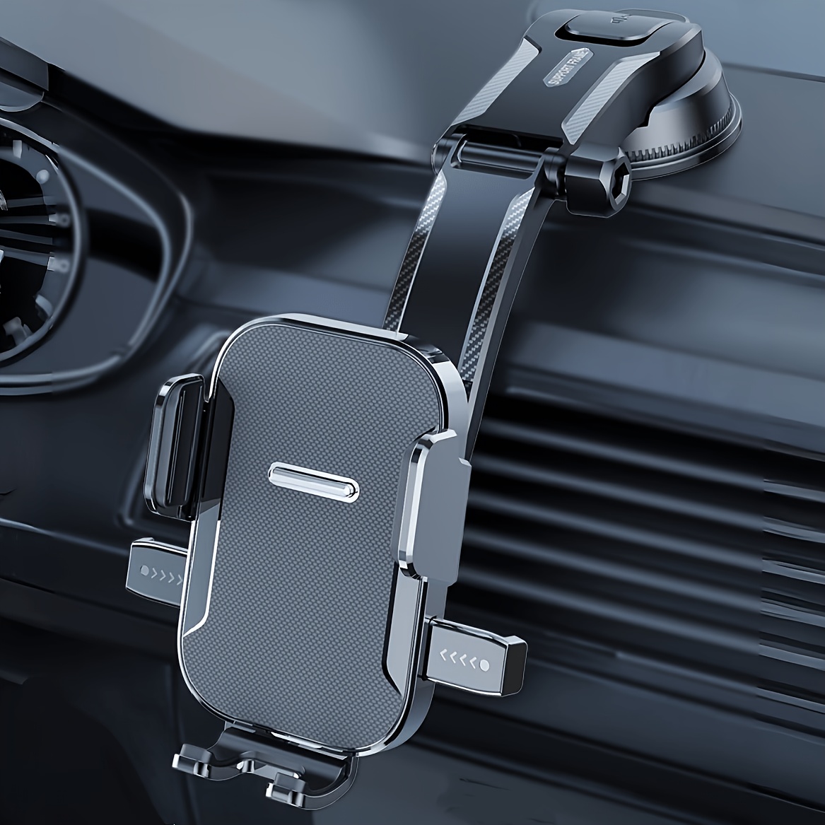 Car Mobile Phone Holder: Made Of Abs Material, Suitable For 4.7-7.2 Inch Devices, With Waterproof, Foldable, And Rotatable Functions
