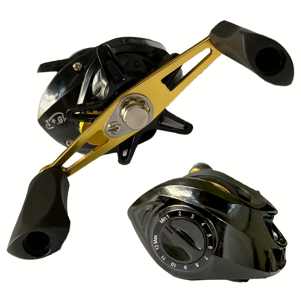 alloy baitcasting reel 18 1bb 10kg 2 1 gear ratio - Temu Oman