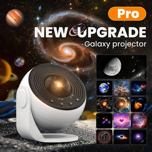 2025 new model 4k hd earth projector pro 13 film card galaxy projection lamp table lamp from home decor