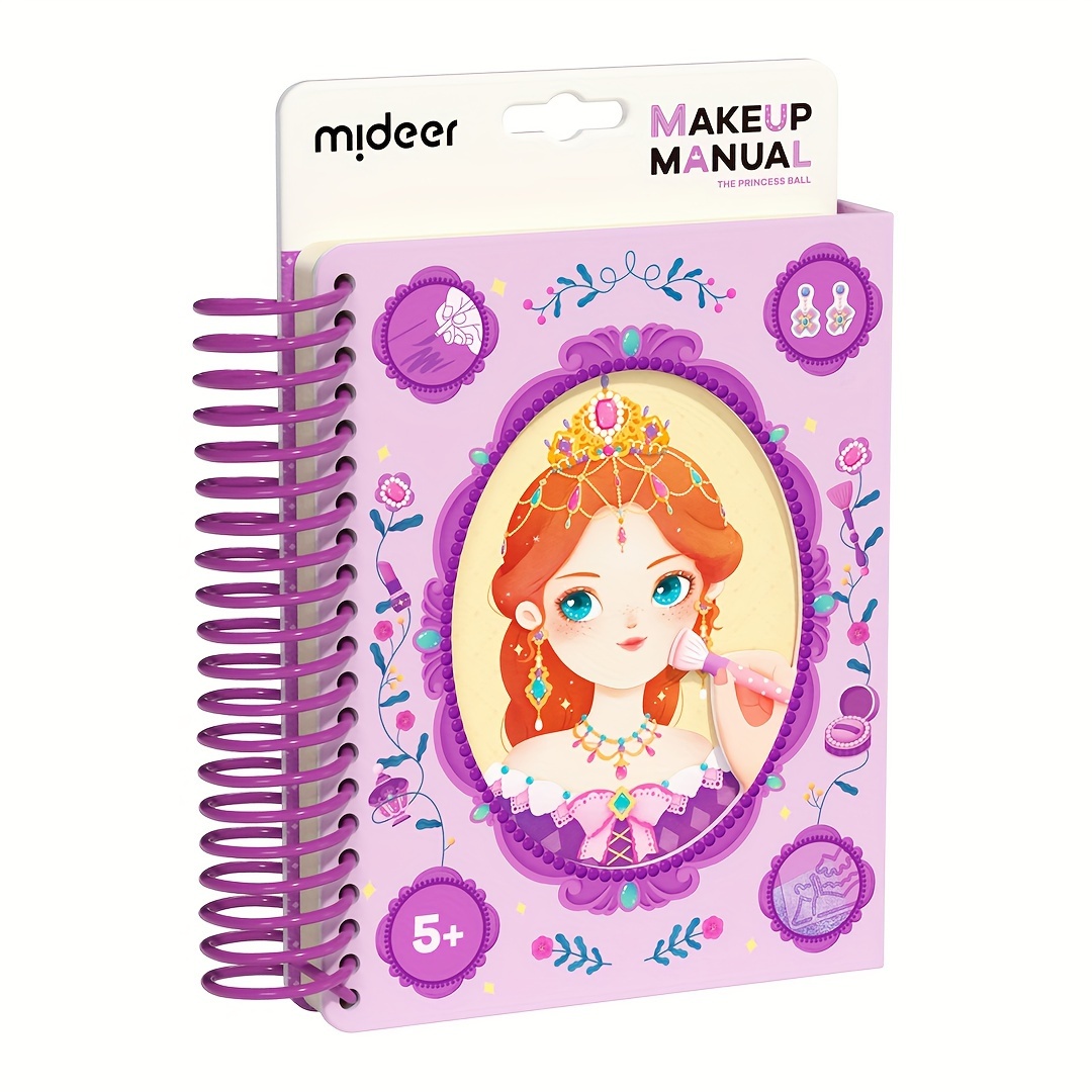 

1pc Handmade Diy Making Princess Makeup Book Girl Birthday Gift Toy