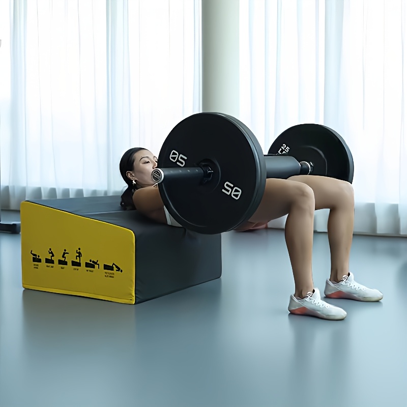 home hip thrust bench multi functional glute bridge machine Temu