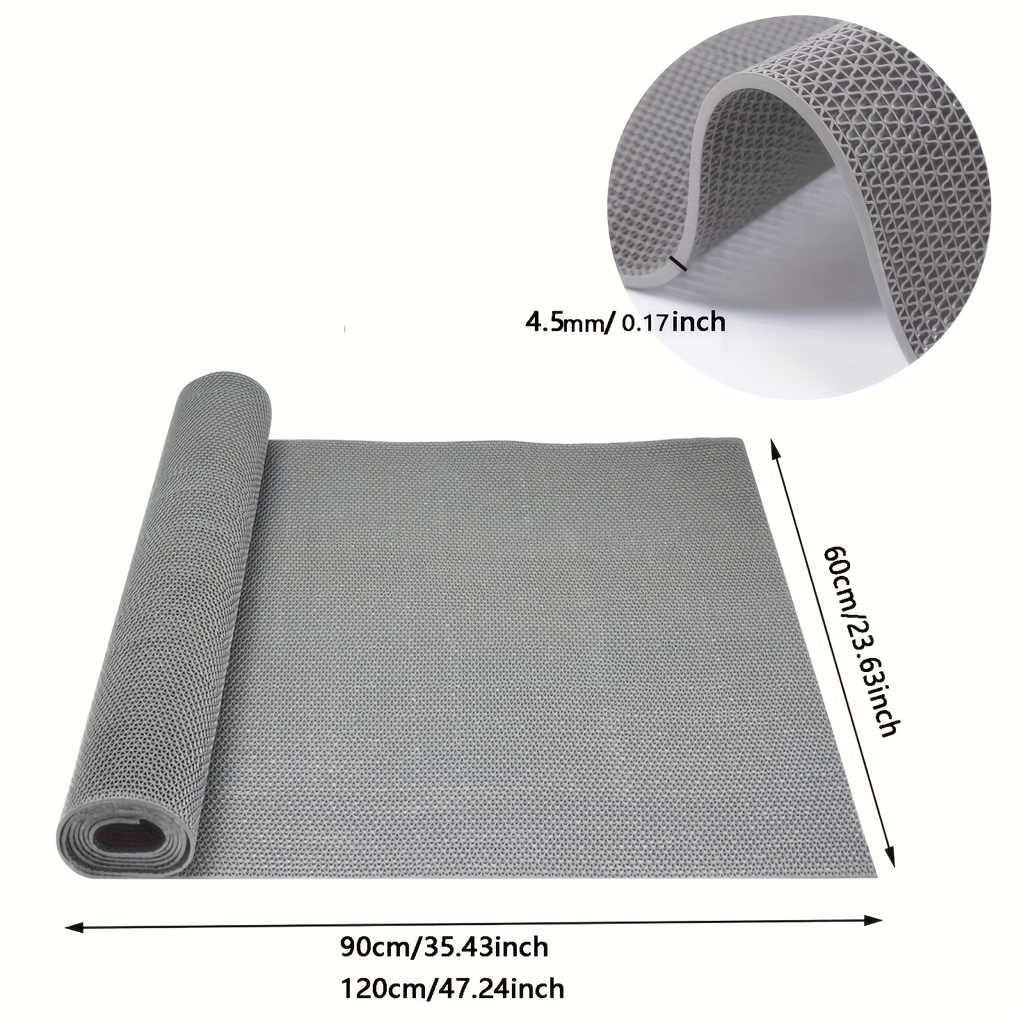 s shaped hollow non slip bath mat high quality anti skid   mat with   easy to   polypropylene fibers for bathroom kitchen hand wash only bath mats for bathroom kitchen floor safety modern floor decor Product details 4