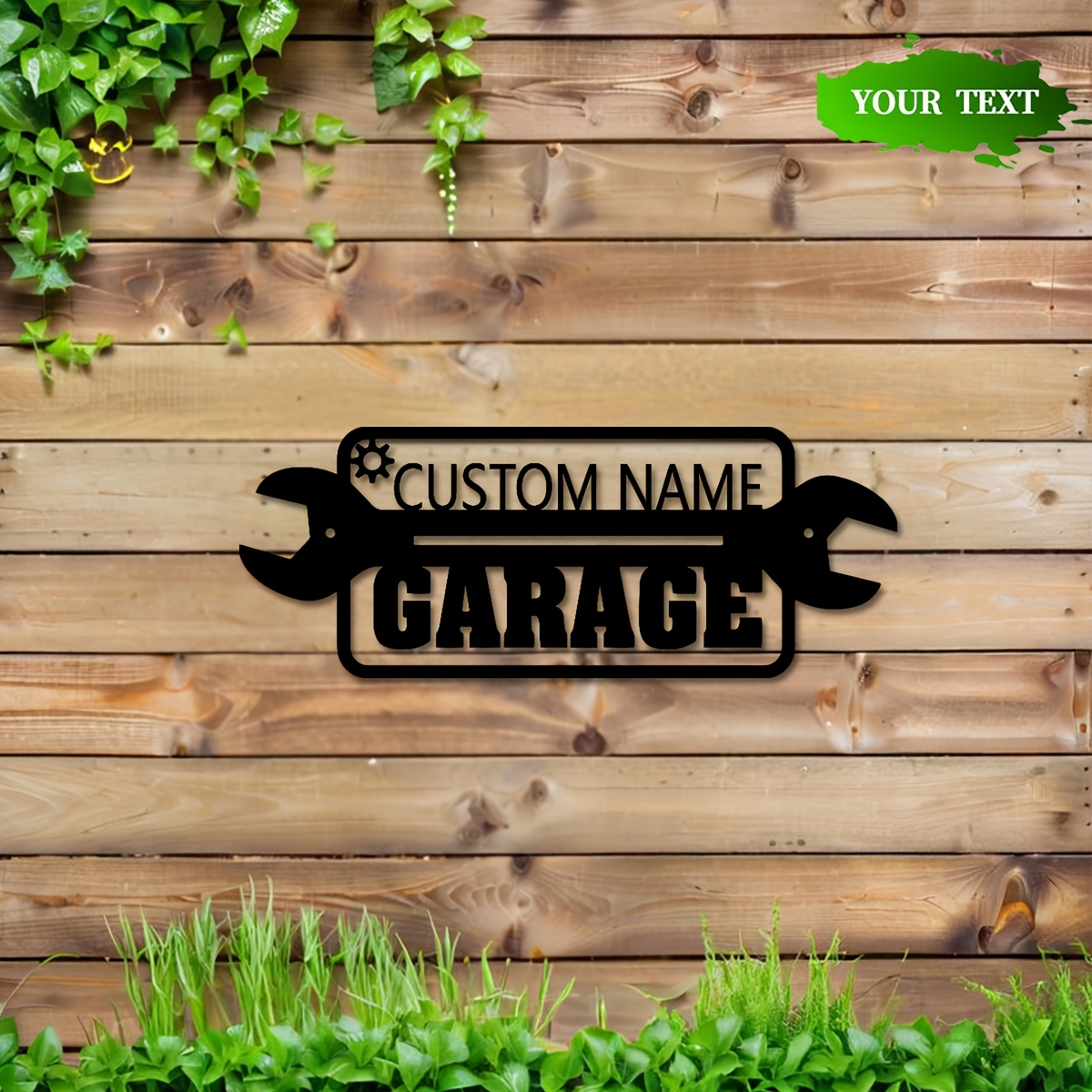 Personalized Your Name Est Year Theme Pit Stop Game Room Garage Du custom metal garage wall art - personalized family name sign with tool ,  vintage home decor, perfect gift, no power needed, ideal for garage or  workshop, garage wall decor | rustic decor |