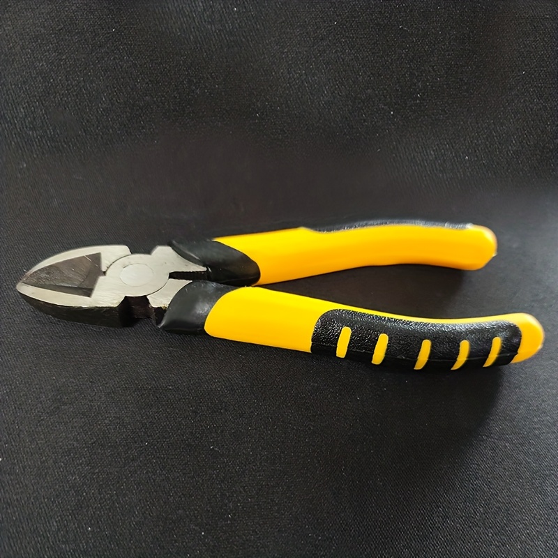 Image of Steel Pliers Wire Stripper, Effortless Diagonal Pliers, Needle Nose Pliers, Electrician Cutting Diagonal Pliers, Multifunctional Needle Nose Hand Tools