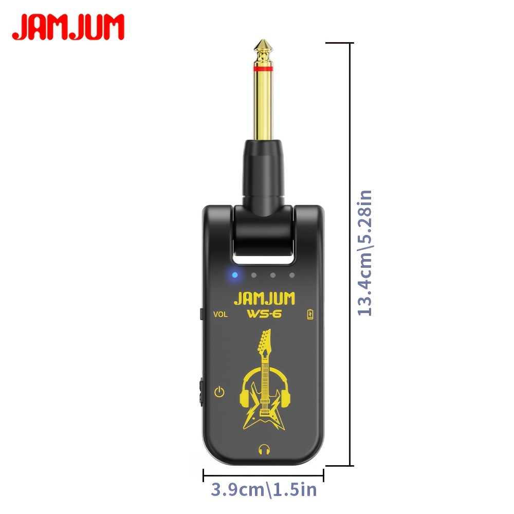 Guitar Headphone Mini Amp, Portable, Rotatable Audio Head,... product image 3