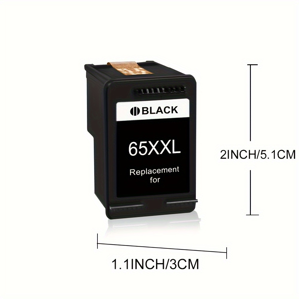 65xxl High Yield Black Ink Cartridge Replacement 65 65xxl Ink Cartridge  Works Envy 5055 5052 5058 Deskjet 2655 3755 3752 3720 2622 2624 2652  Printer Series 1 Pack, Check Today's Deals