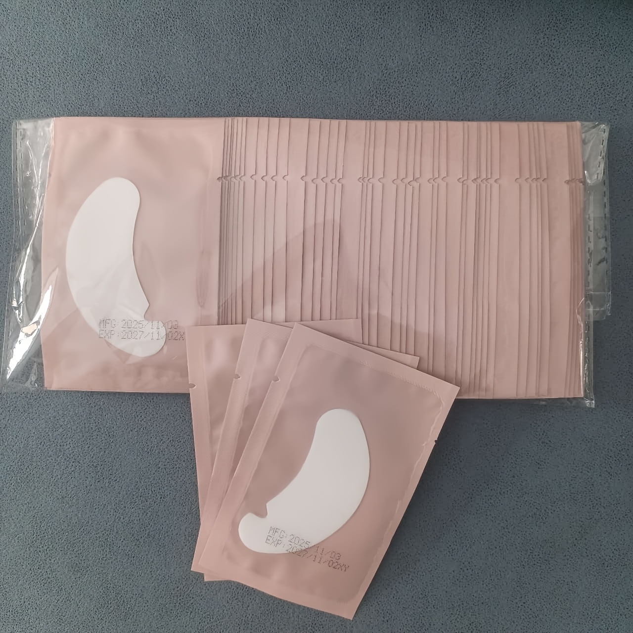 TEMU 106pcs (53 Paires) de Patchs pour Extension de Cils, Patchs pour Cils pour Extension de Cils, Patchs Hydrogel pour Cils, Patchs Gel pour Yeux