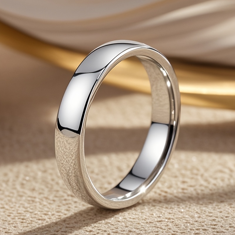 304L Stainless Steel Ring for Couples Weddings