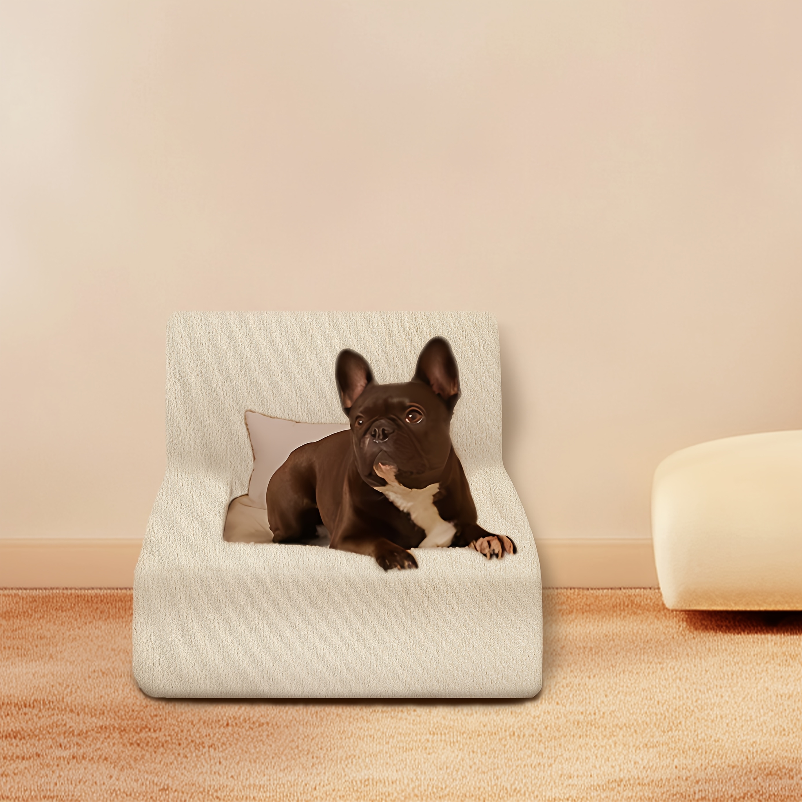   dog bed pet nest pet sofa furniture without pillows and nest cushion removable plush dog bed warm and removable washable suitable for cats small dogs toy dogs small pets   us Product details 1