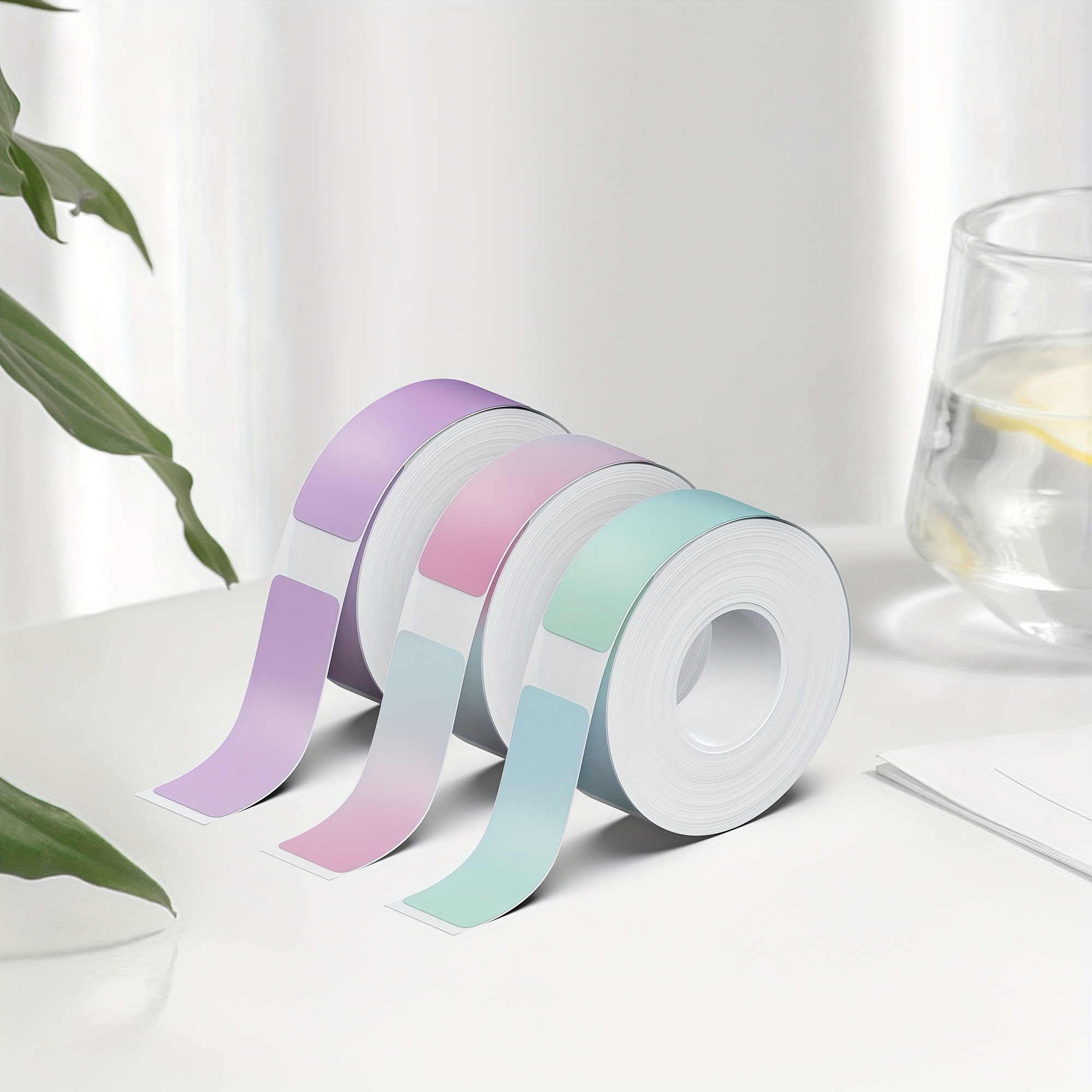 TEMU Genuine P31b Label , Label Printing Paper, 14x40mm (0.55"x1.57"), Compatible With P31b Label Maker, 3 Rolls