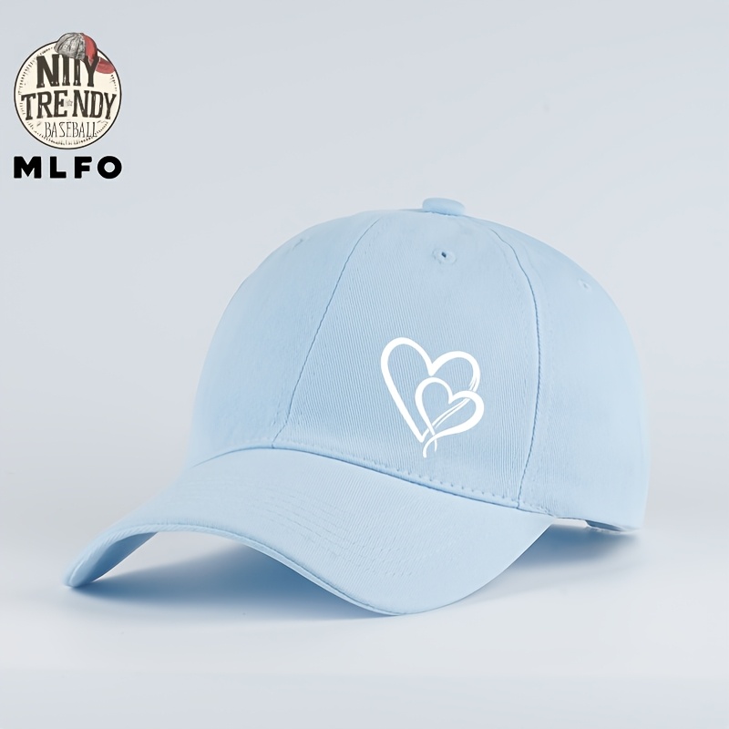 A Stylish Minimalist Baseball Cap With A Print, Perfect For Couples. This Lightweight And Breathable Curved-brim Hat Is Adjustable And Ideal For Everyday , Outdoor Activities, Travel, Cycling, Parties