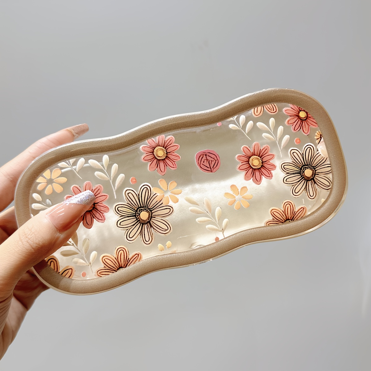 TEMU Estuche para Gafas - Transparente, Portátil y Duradero con Cierre Magnético, Diseño Retro - Ideal para Hombres y Mujeres, Regalo para las