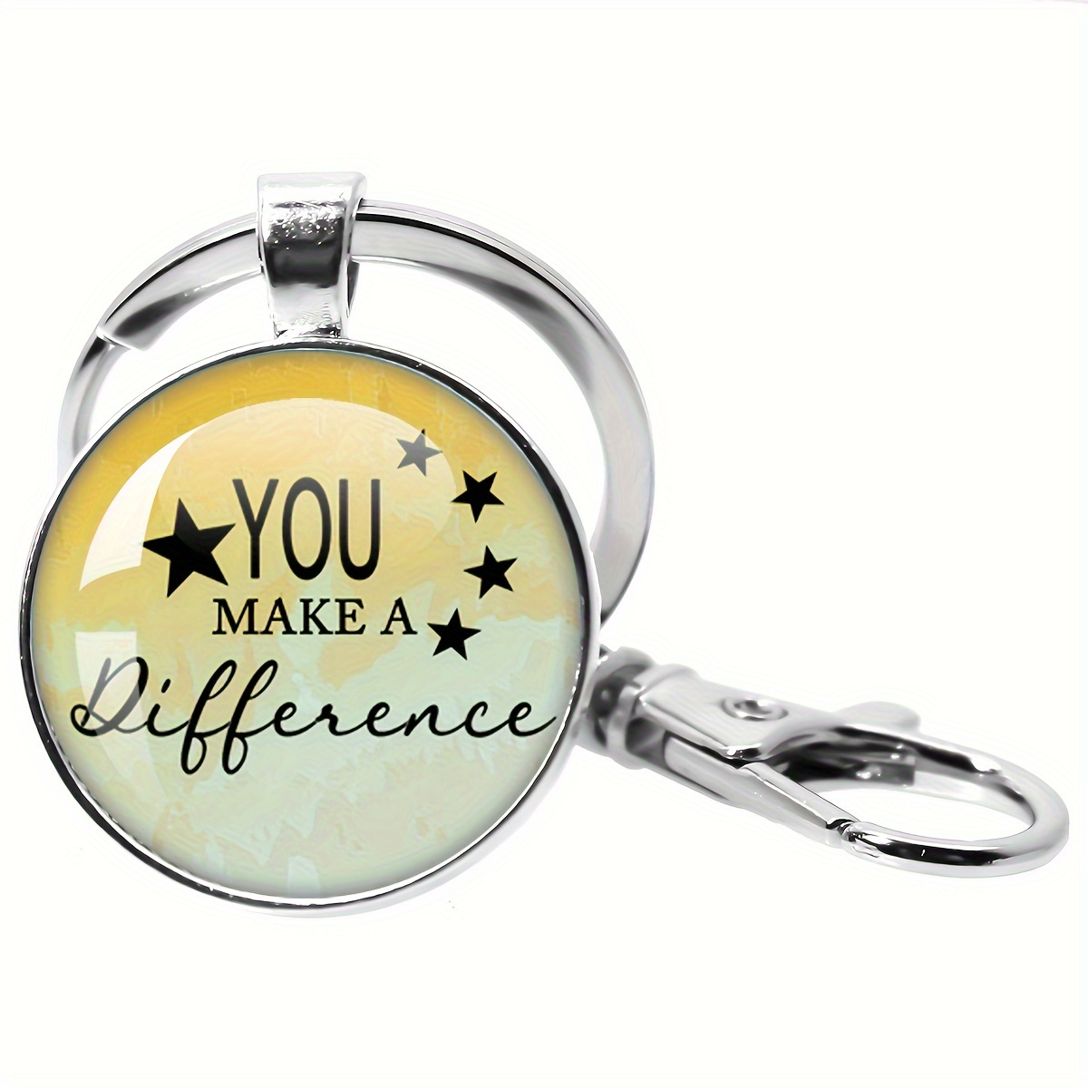 Ghloyza Portachiavi Di Ringraziamento Con Incisione 'Thank You For Being Lovely' - Regalo Per Donne, Colleghe, Insegnanti, Amiche, Infermiere