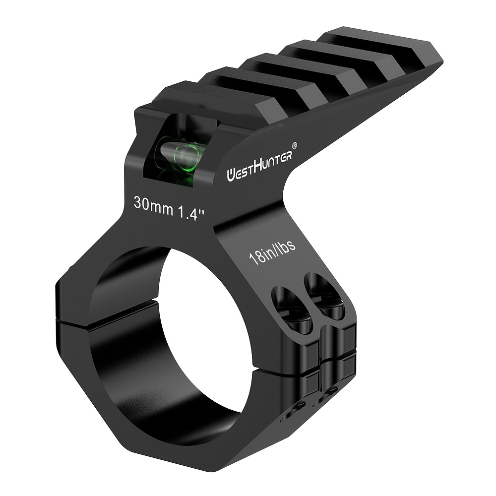 WestHunter Optics Precision 20mm Picatinny Scope Rings, 1 inch 30 mm 34 mm Universal Tactical Scope Mount | Brown