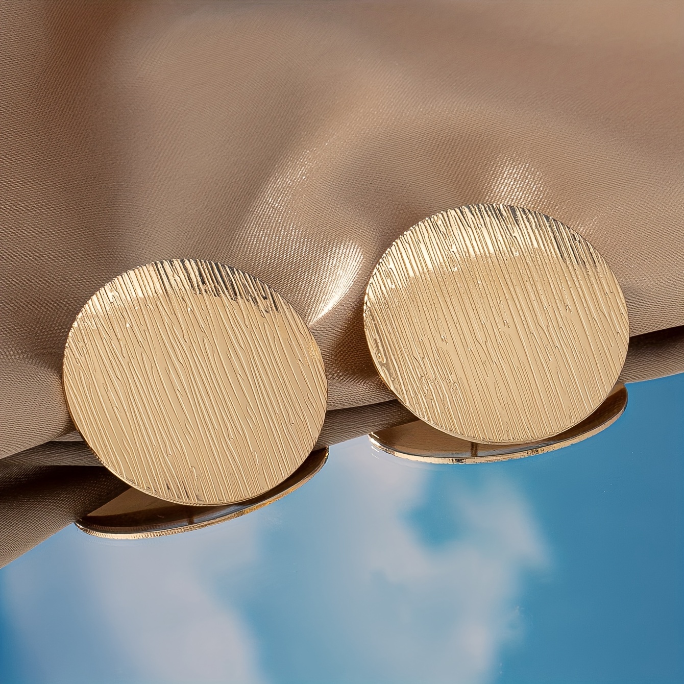 Round Stud Earring Jewelry Accessary