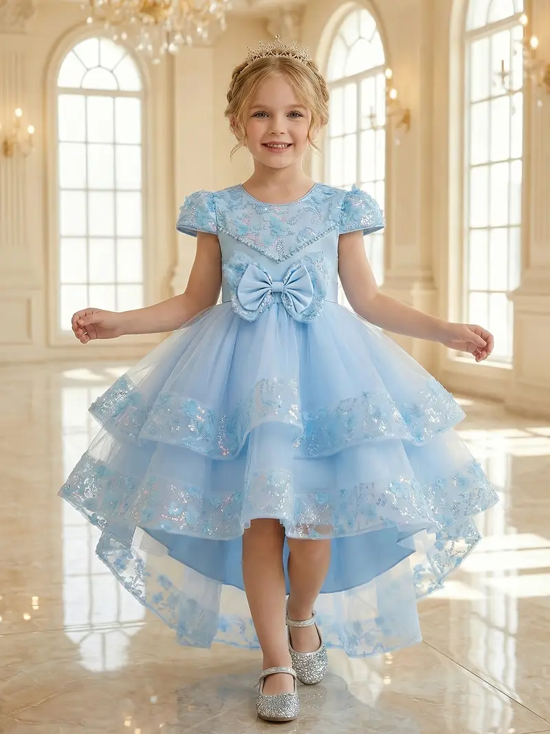 4t princess dress IROINNID Toddler Girl Party Princess Dress Sleeveless Long Dress 4T