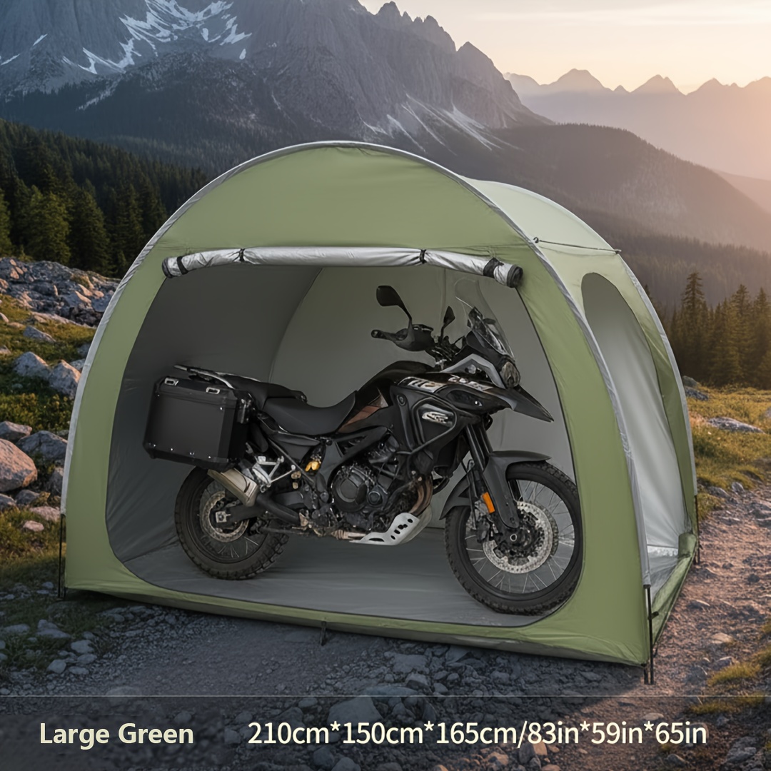 TEMU Bicycle Tent | Motorcycle Tent | Windproof Tent | Outdoor Tent | Balcony And Patio Tent | Multi-functional Tent | Tent | Simple Installation