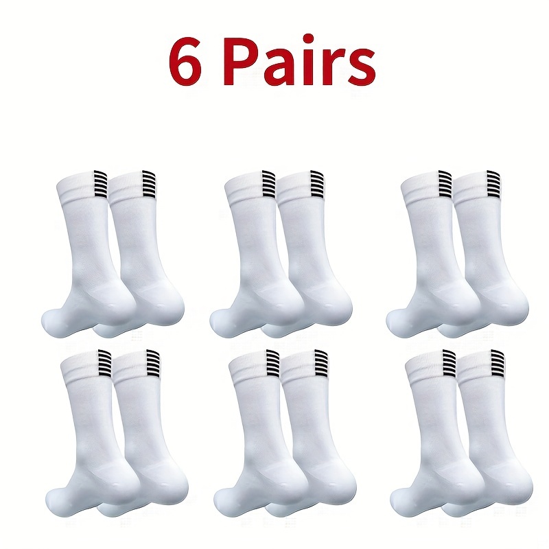 E-shop 6 Paar Unisex Outdoor Sport Reiten Laufen Schweißabsorbierende Anti-Reibungs-Kompressionssocken, Schweißresistent