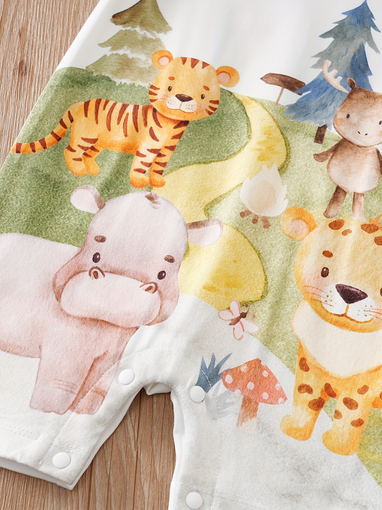 Babykleding dierenprint sale