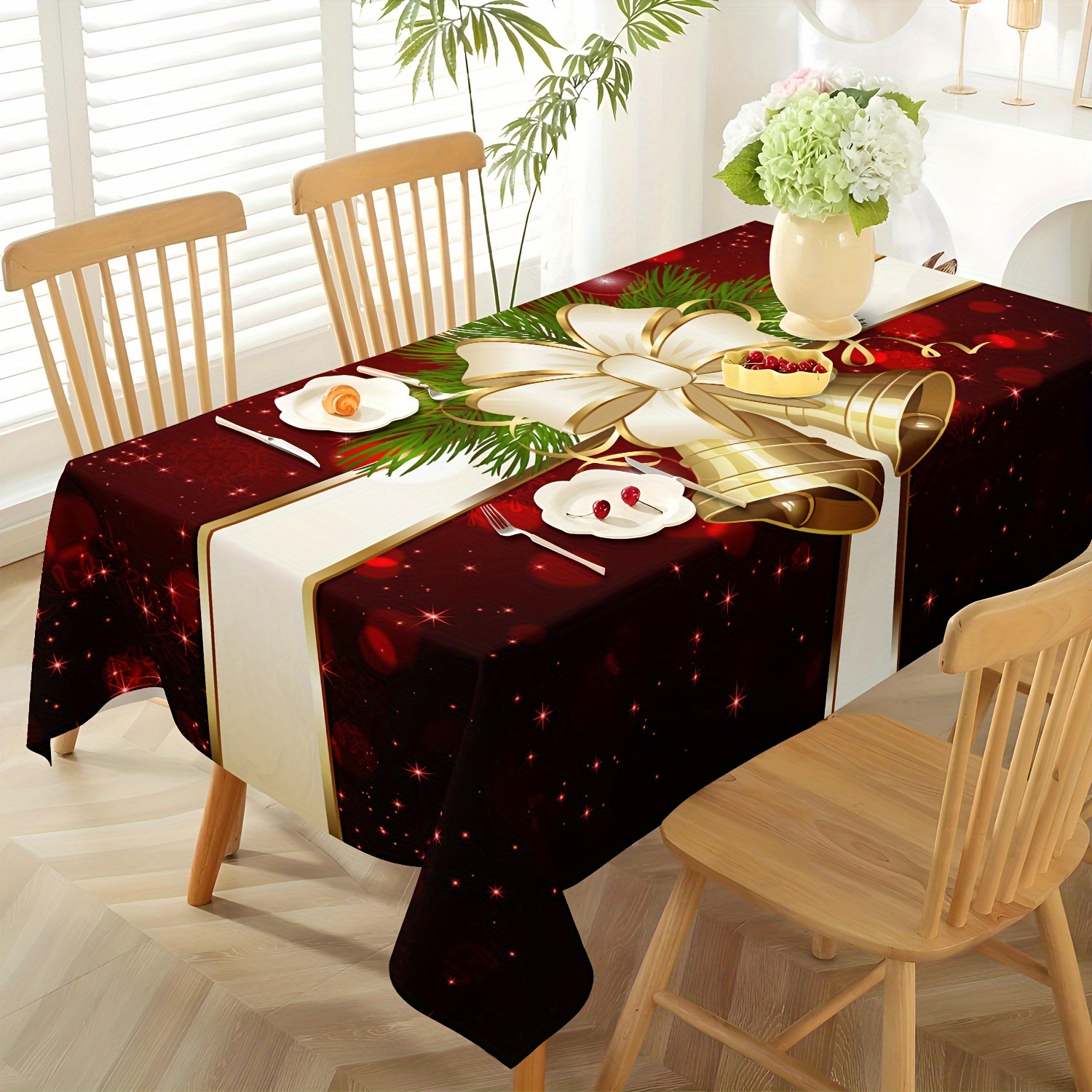 

Pattern Tablecloth - For Christmas & Decor, , , Christmas Decor