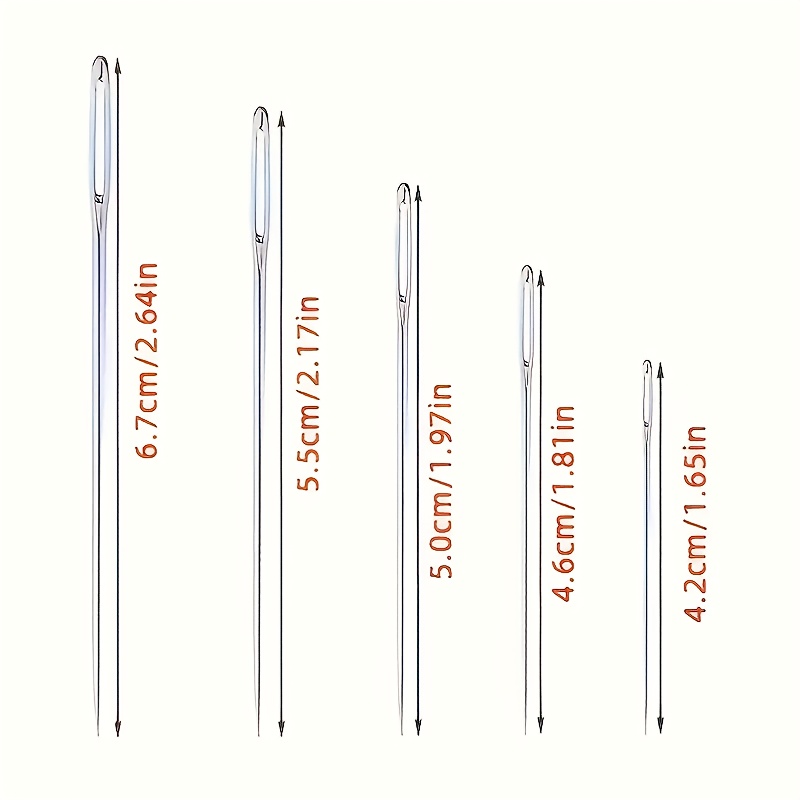 120pcs Random Size Hand Sewing Needle Set
