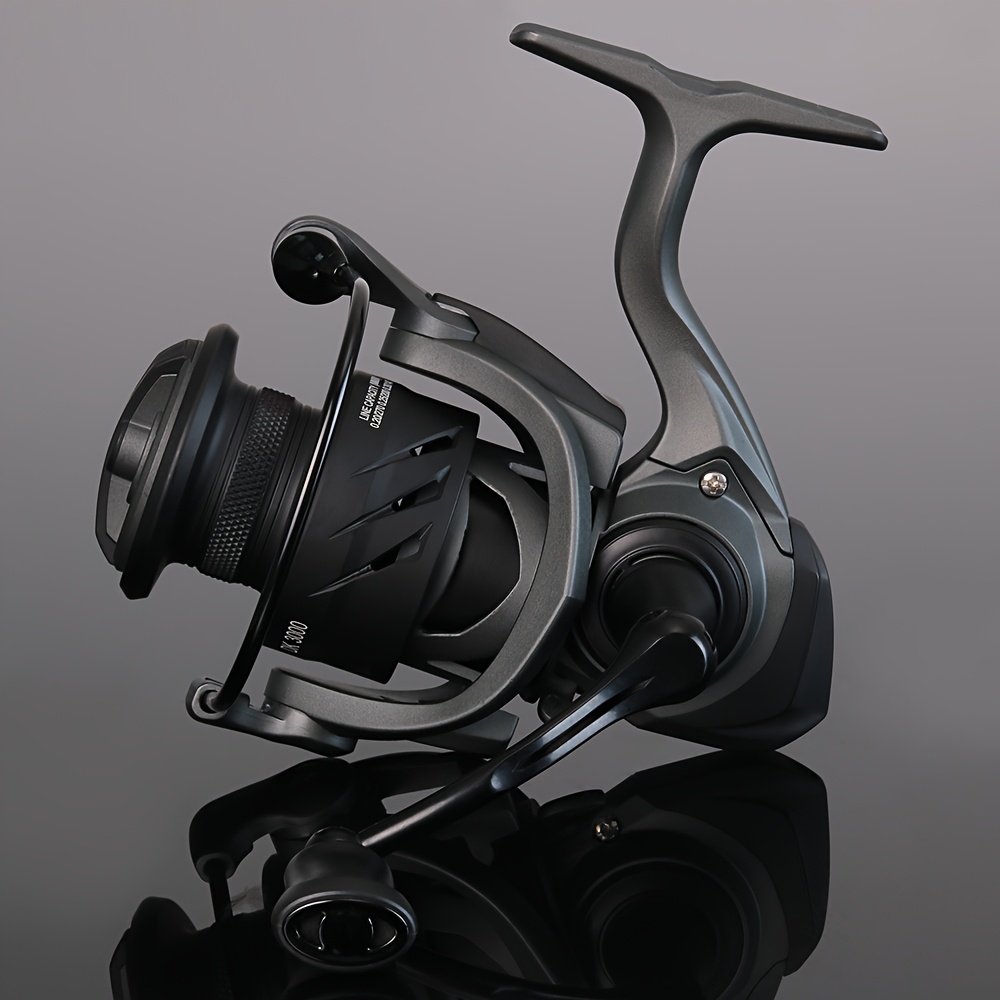 Image of 2025 New Fishing Reel Spinning Reel 7+1 Bearings For Saltwater And Freshwater Fishing, Long Casting, Screw-in Structure, 5.5:1 High Speed Ratio