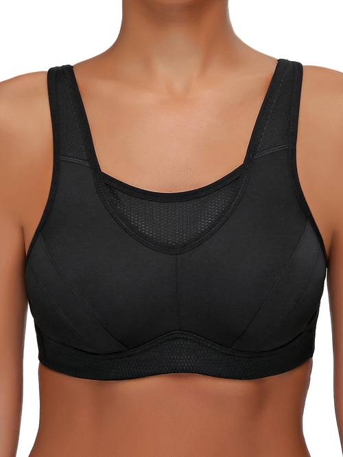 womens full coverage workout non padded sports bra