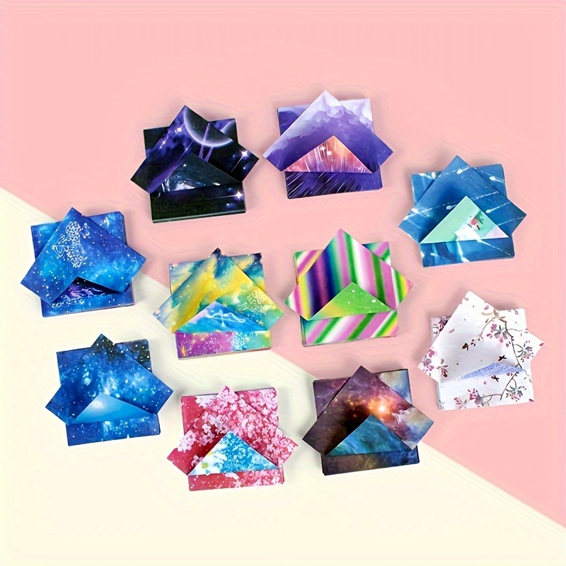 200 Fogli Carta Origami, 20 x 20cm & 15 x 15cm Colorazione Della Carta  Origami Paper con Forbici per Bambini per Progetti Artistici Fai-Da-Te (20  Colori) : : Casa e cucina