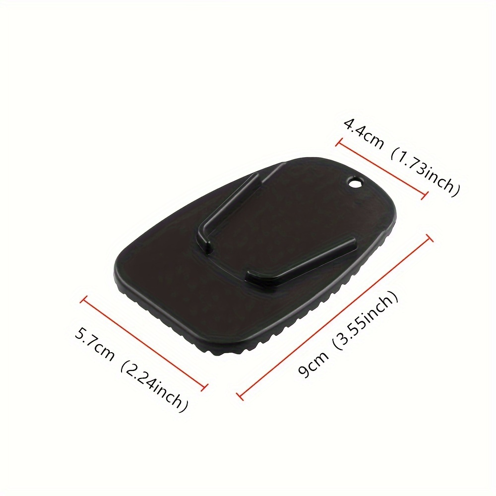 E-shop Motorrad Modifikation Zubehör Seitenständer Stützplatte Pad Einzelne Fußstütze Stützplatte Pad Universal Fußstütze