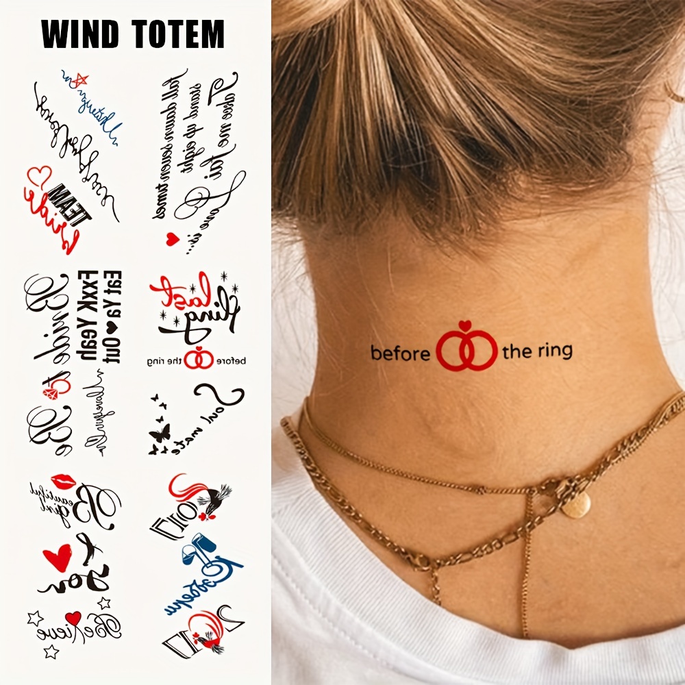 Angel Wing Tattoo Behind Ear Meaning - Temu