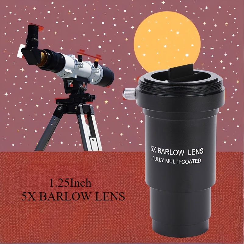Bresser Telescope Barlow Lens 5x (1.25 inch