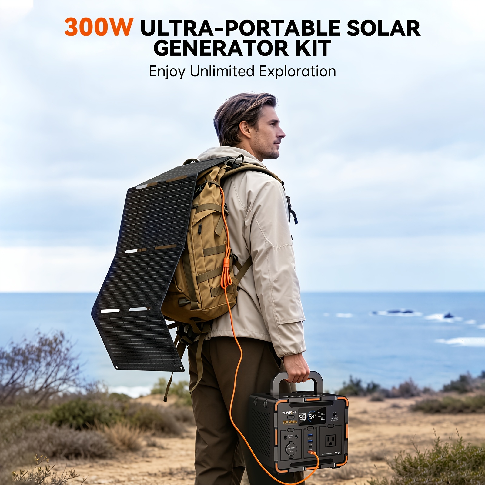 Portable Power Station, Equipped with Fast Charging, 259Wh/599.4Wh... product image 4