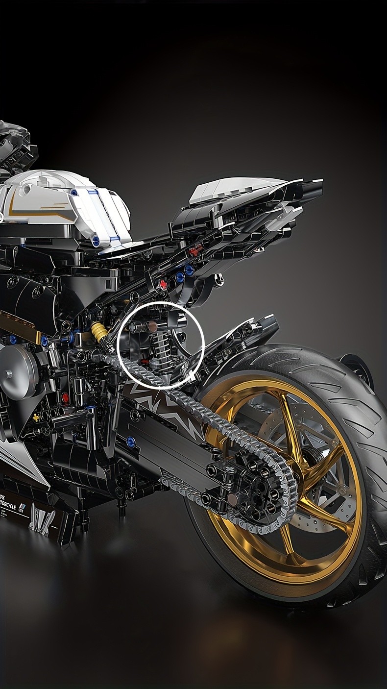 2000 pcs platinum motorcycle building blocks model easy assembly durable abs plastic mixed colors perfect gift for birthdays christmas halloween thanksgiving new year party favors motorcycle accessories best for christmas   thanksgiving Product details 2