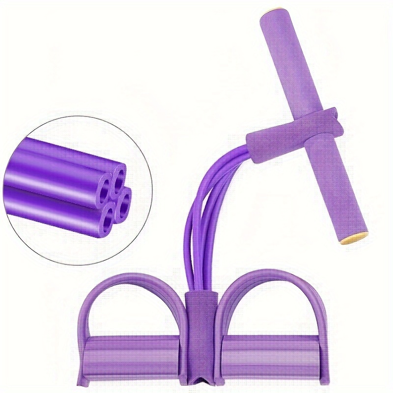 

Pedal Pull Rope, Purple/pink, Outdoor Sports Fitness Pedal Puller, Abdominal Arm Pedal Pull Rope, Auxiliary Rubber Puller, Sports Fitness Equipment