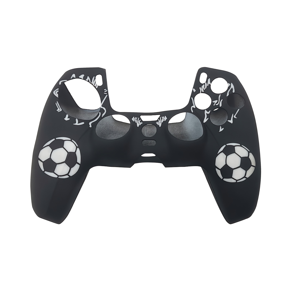 TEMU Pour PS5, protection de jeu avec motif gravé au laser, antidérapante, anti-rayures, résistante à la transpiration, améliorant et de jeu