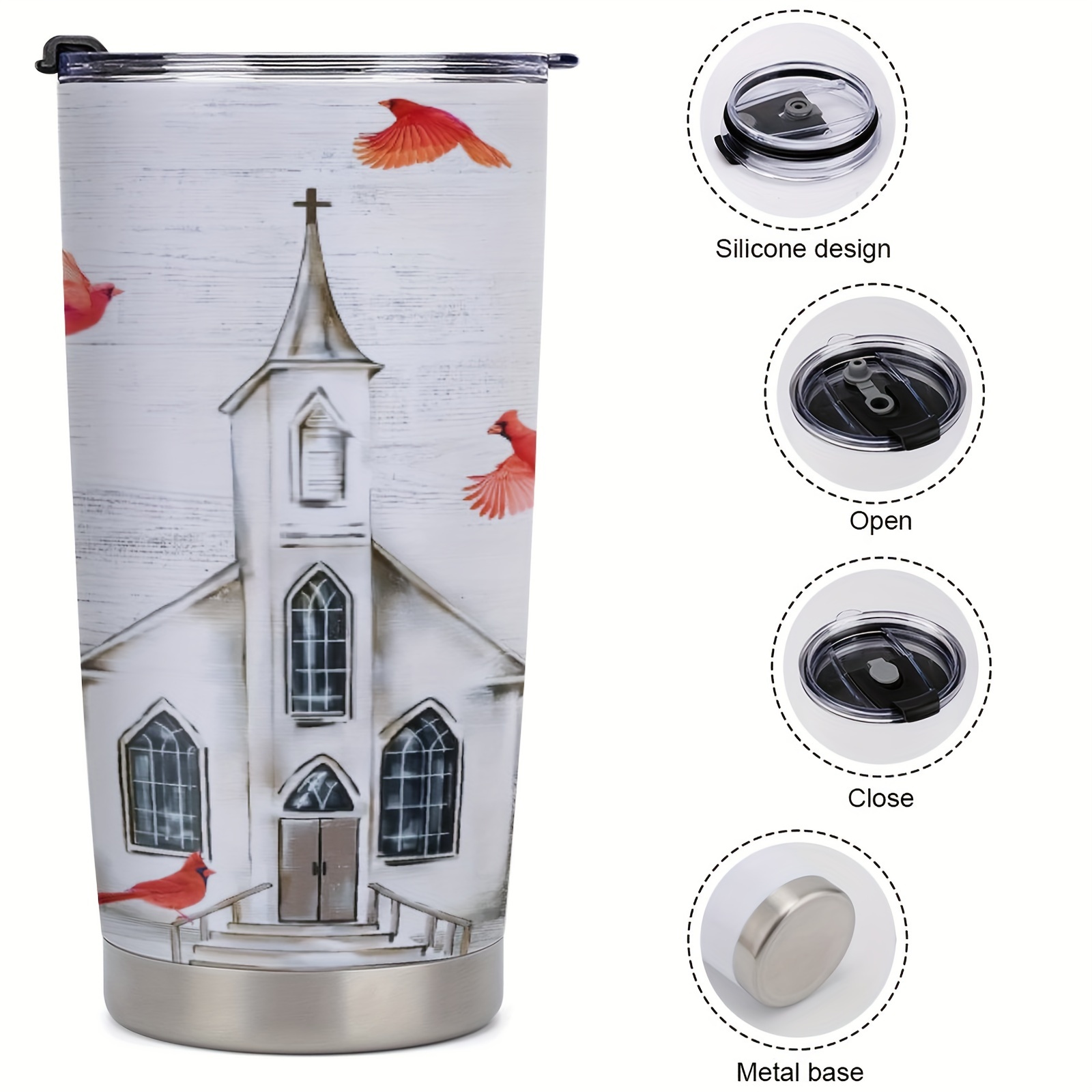 1pc Regalo Para Mujeres Cristianas Vaso Inspirador De Cumpleaños Regalos  Para Mujeres Regalos Basados En La Fe Regalos Religiosos Para Mujer - Vaso  De