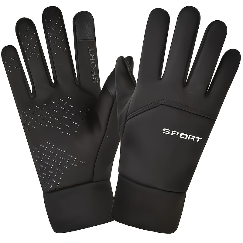 

Warm Outdoor Gloves, Touch Screen Gloves, Cold Proof Gloves, Winter Gloves, Plus Velvet Thickened, Non-slip Waterproof, Unisex