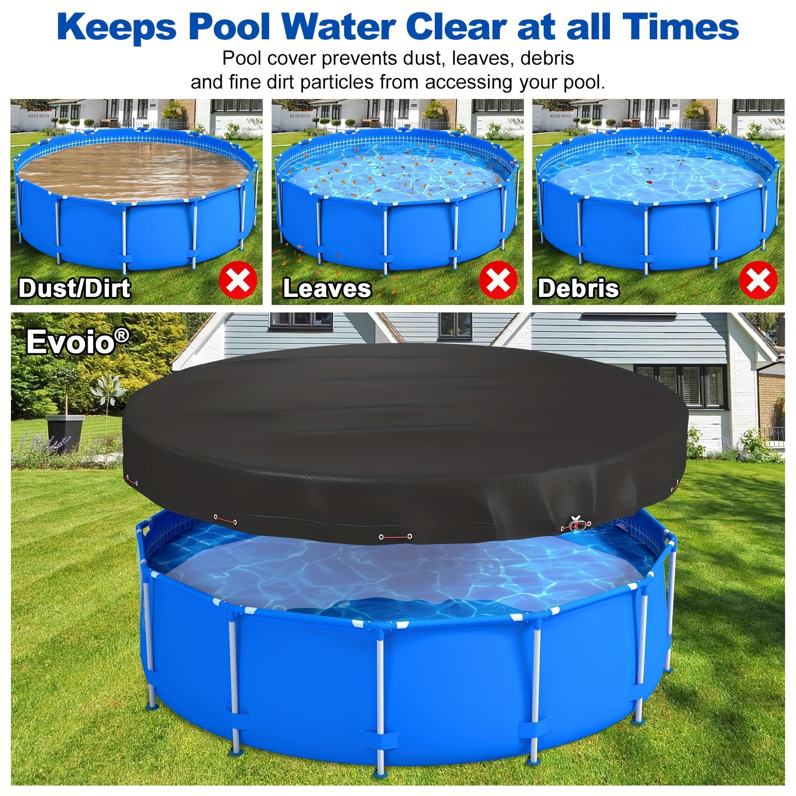 

-duty Round - & Dustproof For Pools - For And