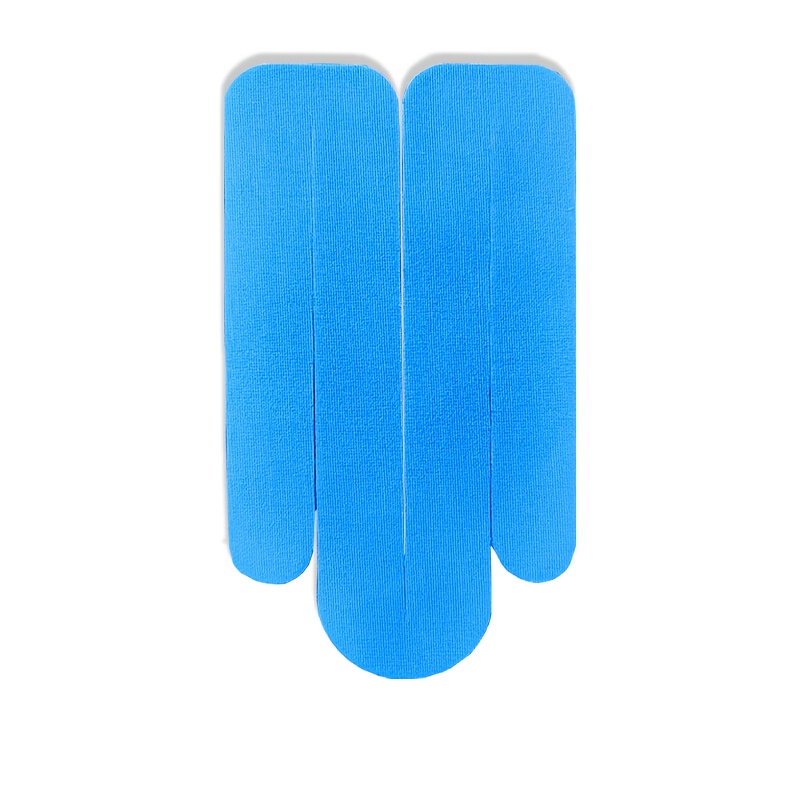 Image of 2pcs Pre-cut Kinesiology Tape Pack, Pre-cut Irregular Muscle Patches Elastic Muscle Tape For Shoulder And Neck