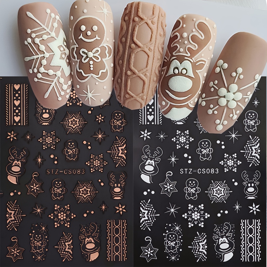 

3d Christmas Set Of 2 - , Decals, & - -adhesive Decor For Art