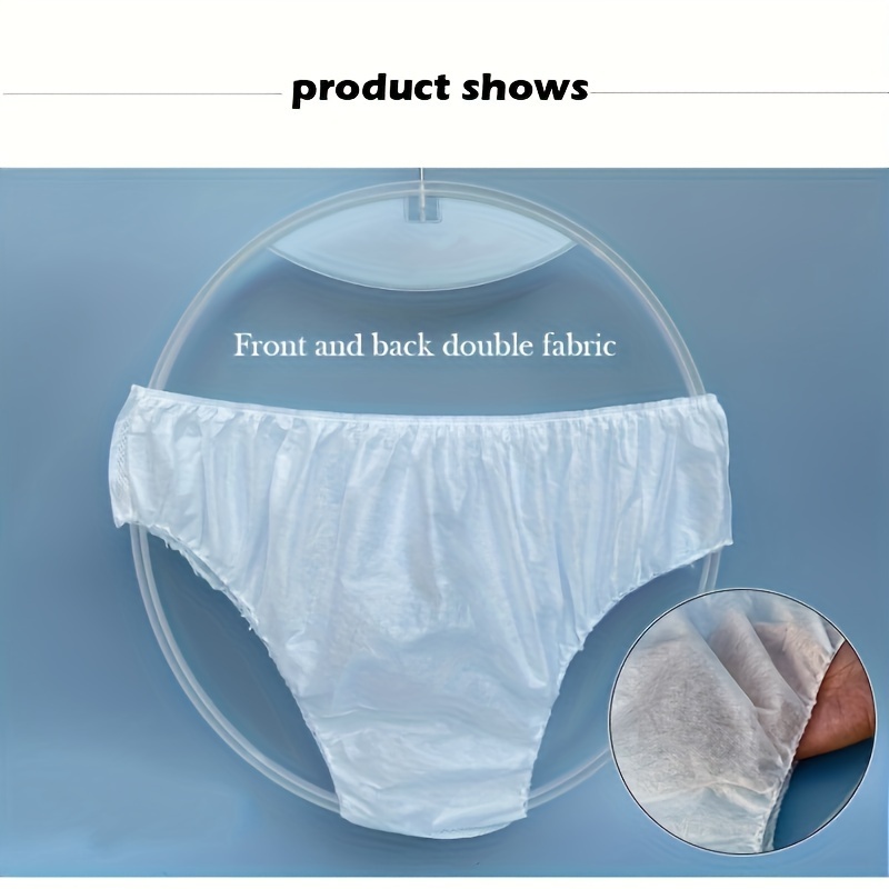 Disposable Briefs Beauty Salons Non woven Underwear One Time Temu