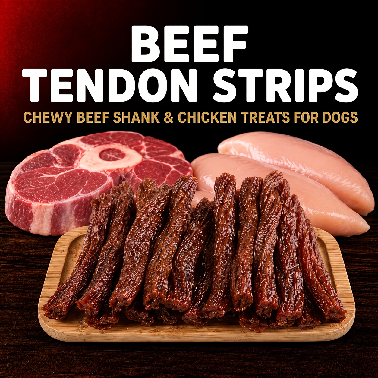 TEMU Dog Training Treats With Beef Cubes And Beef Tendon Strips, Reward Snacks And Everyday Bites For Puppies, Adult Dogs, , Golden Retrievers And