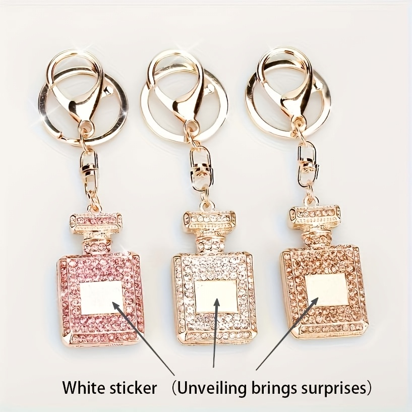 Creative Perfume Bottle Keychains
