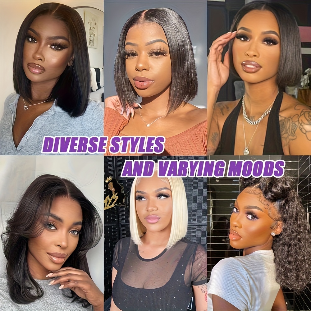 Women's Straight Synthetic Bob Wig - Heat-Resistant Synthetic Hair, Natural Look Everyday & Cosplay Costume Party Wig, Sleek Straight Style for All Light Beige Tones & Ethnicities - Easy Maintenance, Versatile Hairpiece