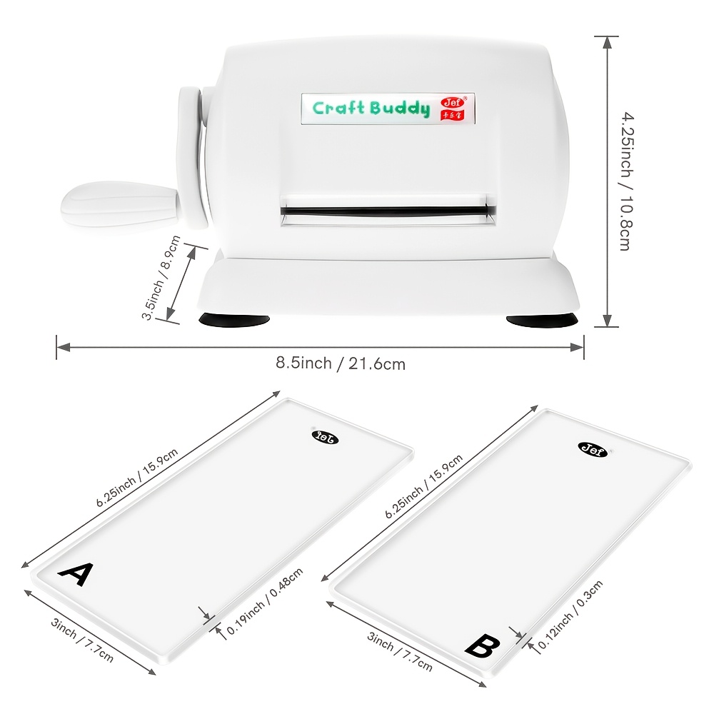 TEMU Craft Tools And Supplies Paper Crafts Embossing Supplies 5 Colors ; Mini Die Cutting Machine