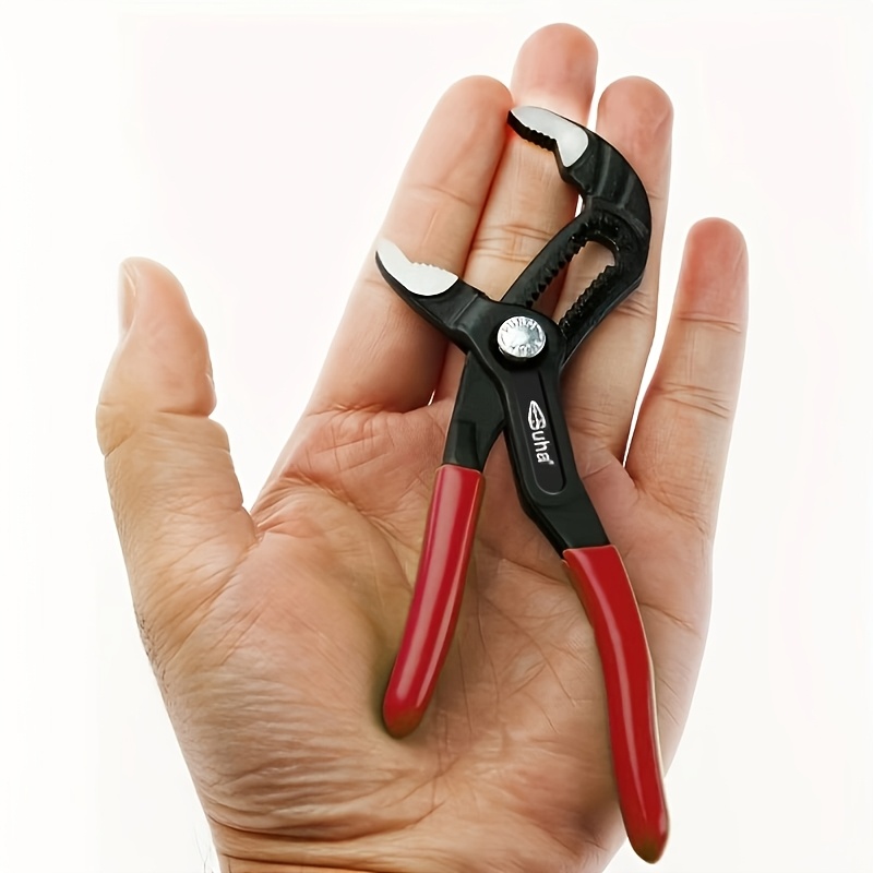 TEMU 13-adjustable Small Wrench | Chrome Vanadium Pliers For Auto Repair, Universal Nut And Round Tube Use