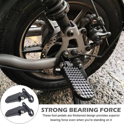 universal mini pedal kit 2pcs aluminum alloy stable flat pedals practical riding accessories for outdoor urban bikes durable flat pedals for electric bicycle mountain commuting